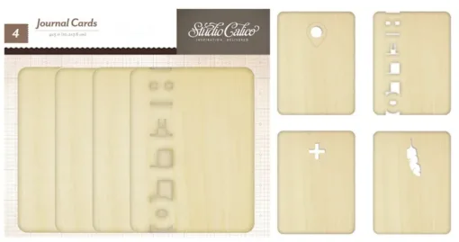 Studio Calico Wood Veneer Journal Cards That a Way Collection