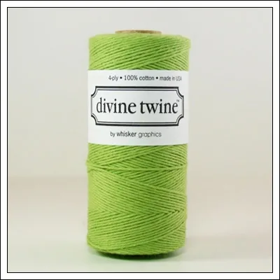 Whisker Graphics Divine Twine Solid Green
