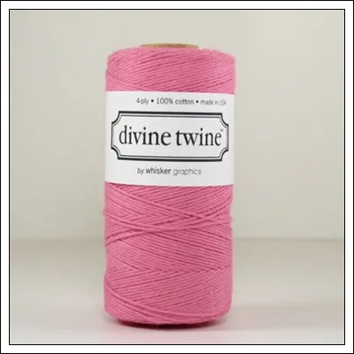 Whisker Graphics Divine Twine Solid Pink