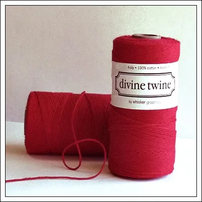 Whisker Graphics Divine Twine Solid Red