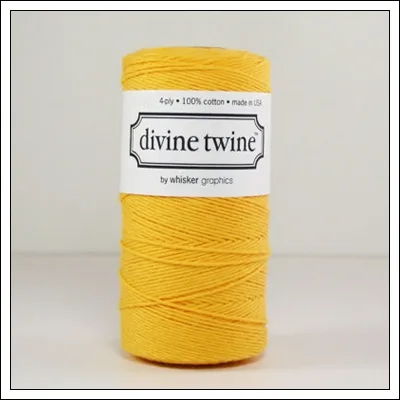 Whisker Graphics Divine Twine Solid Yellow