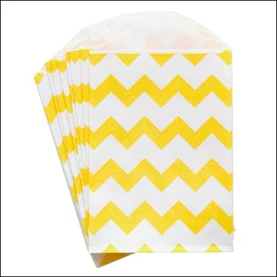 Whisker Graphics Little Bitty Bag Chevron Yellow