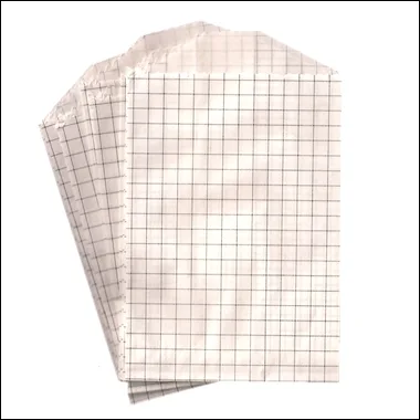 Whisker Graphics Little Bitty Bag Grid Gray