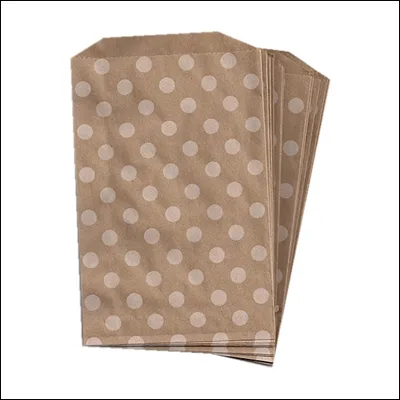 Whisker Graphics Middy Bitty Bag White Polka Dots