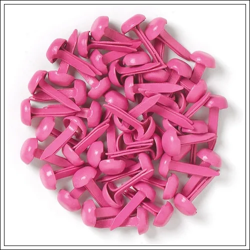 Doodlebug Mini Brads Bubblegum