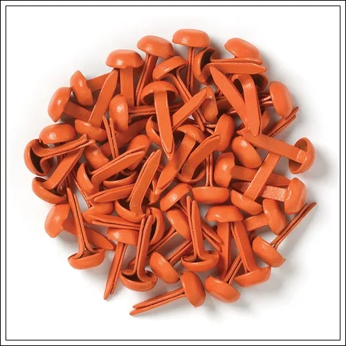 Doodlebug Mini Brads Marmalade