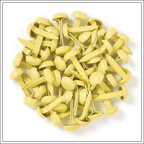 Doodlebug Mini Brads Buttercream