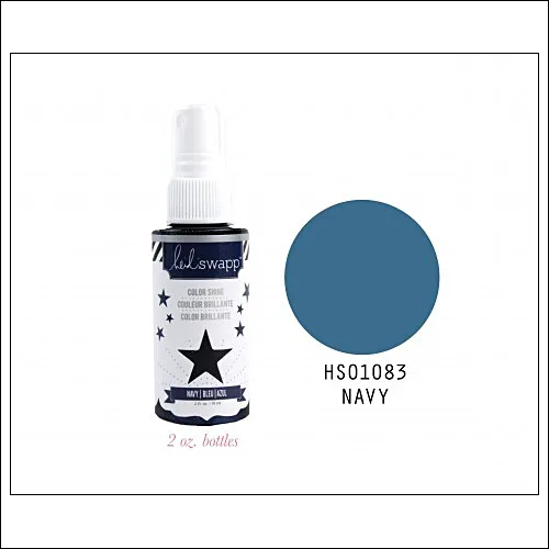 Heidi Swapp Color Shine Iridescent Spritz Navy