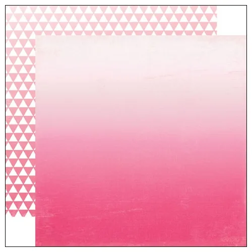 Echo Park Paper Co Ombre Hot Pink Essentials Collection
