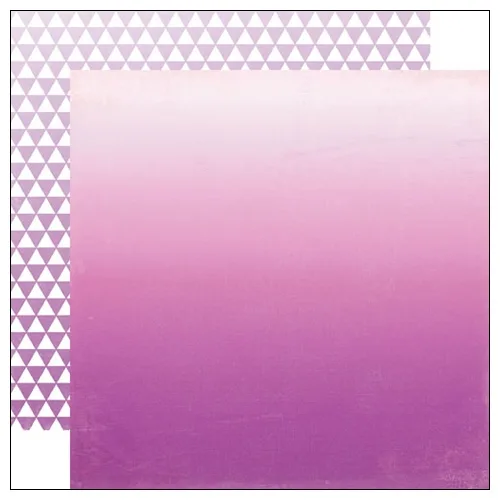 Echo Park Paper Co Ombre Purple Essentials Collection