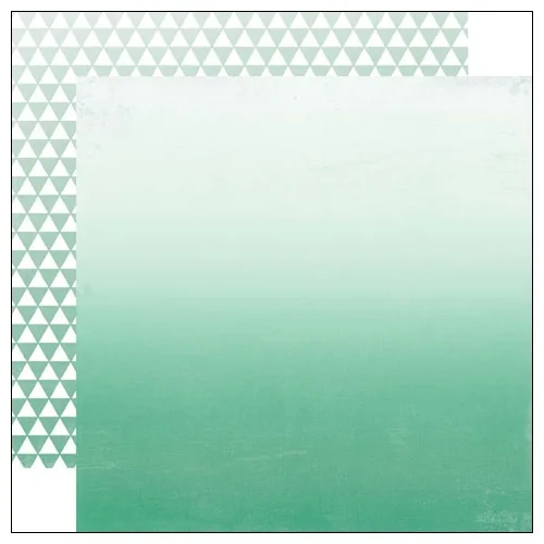Echo Park Paper Co Ombre Teal Essentials Collection