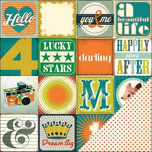 Studio Calico Paper Sheet Temple Darling Dear Collection