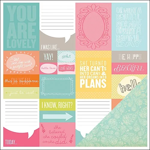Studio Calico Paper Sheet Beautiful Sundrifter Collection