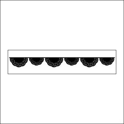 Studio Calico Clear Stamp Doily Lace Border