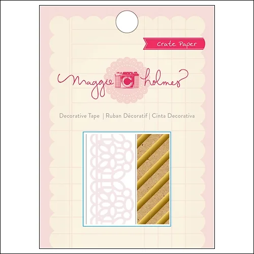 Crate Paper Decorative Tape Styleboard Collection by Maggie Holmes