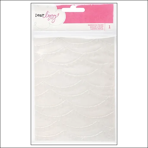 American Crafts Embossing Folder Daydreamer Collection by Dear Lizzy