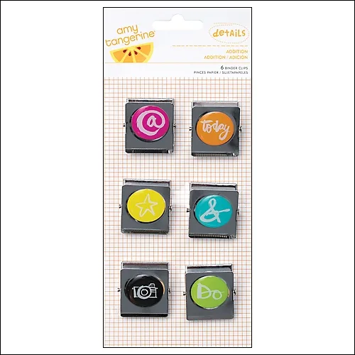 American Crafts Magnetic Clips Plus One Collection by Amy Tangerine