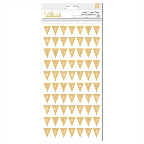 Crate Paper Thicker Stickers Chipboard Sweetie Oh Darling Collection