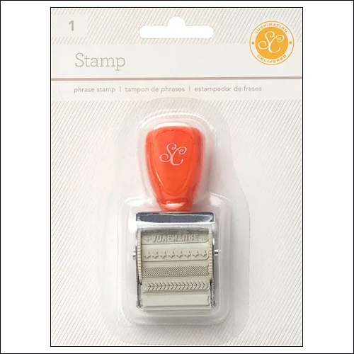Studio Calico Roller Phrase Stamp Wanderlust Collection