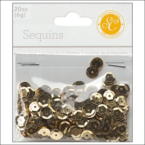 Studio Calico Sequins Gold Essentials Collection