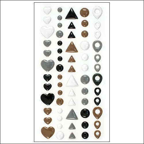 We R Memory Keepers Enamel Shapes Neutral
