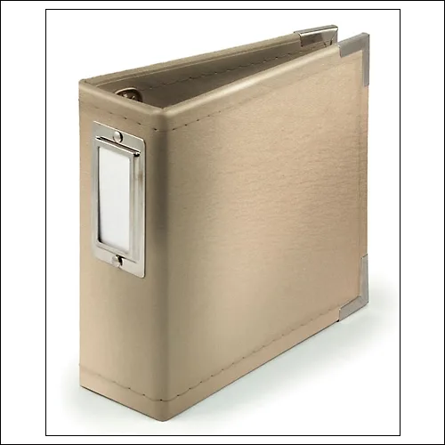 We R Memory Keepers Albums Made Easy Instagram Classic Leather Gold