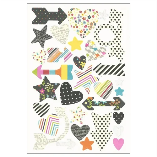 Simple Stories Boutique Stickers DIY Collection