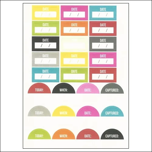 Simple Stories Labels Stickers DIY Collection