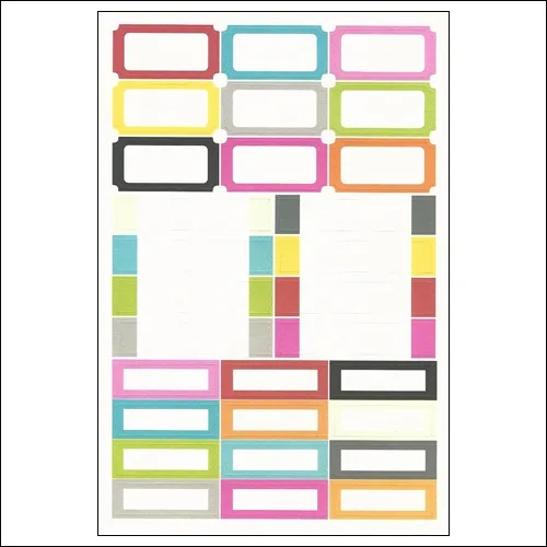 Simple Stories Labels Stickers DIY Collection