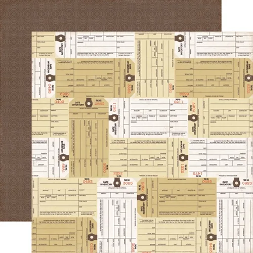 Echo Park Paper Co Paper Sheet Inventory Note To Self Collection