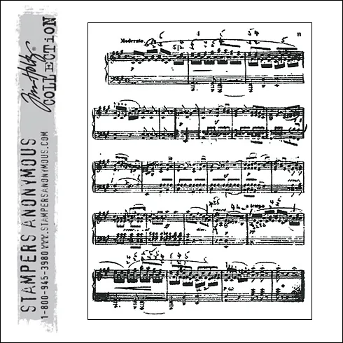 Stampers Anonymous Cling Stamp Mini Holidays 2 by Tim Holtz Collection
