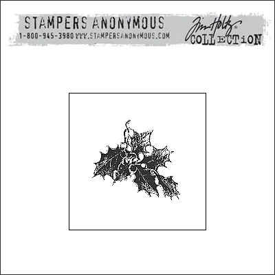 Stampers Anonymous Cling Stamp Mini Holidays 2 by Tim Holtz Collection