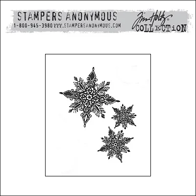Stampers Anonymous Cling Stamp Mini Holidays 2 by Tim Holtz Collection