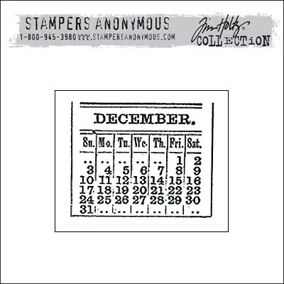 Stampers Anonymous Cling Stamp Mini Holidays by Tim Holtz Collection