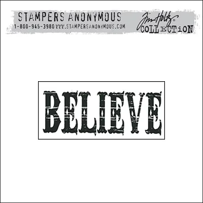 Stampers Anonymous Cling Stamp Mini Holidays by Tim Holtz Collection