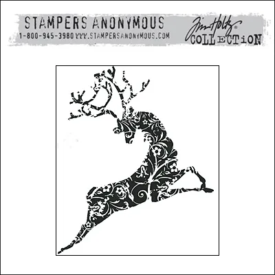 Stampers Anonymous Cling Stamp Mini Holidays by Tim Holtz Collection