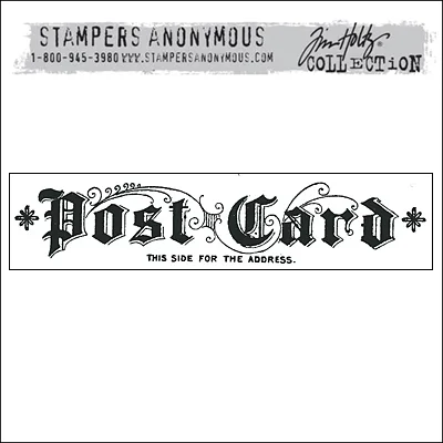 Stampers Anonymous Cling Stamp Mini Holidays by Tim Holtz Collection