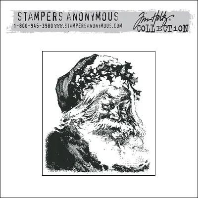 Stampers Anonymous Cling Stamp Mini Holidays by Tim Holtz Collection