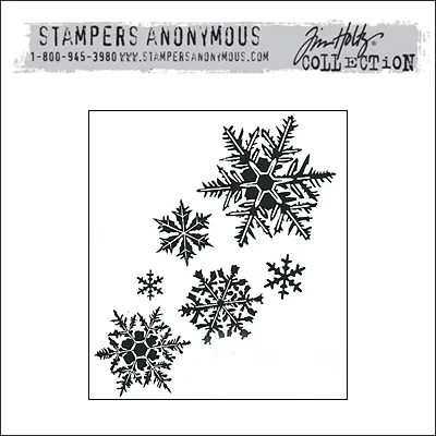 Stampers Anonymous Cling Stamp Mini Holidays by Tim Holtz Collection