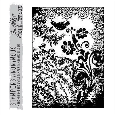 Stampers Anonymous Cling Stamp Components Tattoo You by Tim Holtz Collection