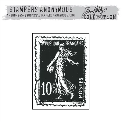 Stampers Anonymous Cling Stamp I See Paris by Tim Holtz Collection