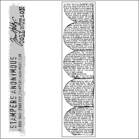 Stampers Anonymous Cling Stamp Classics by Tim Holtz Collection