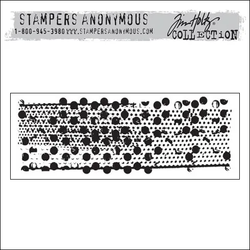 Stampers Anonymous Cling Stamp Mixed Media by Tim Holtz Collection