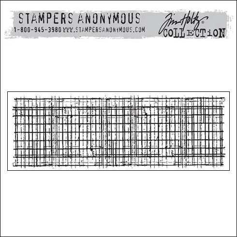 Stampers Anonymous Cling Stamp Mixed Media by Tim Holtz Collection