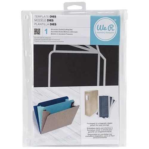 We R Memory Keepers Accordion Pocket Template Cutting Die