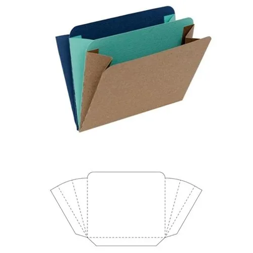 We R Memory Keepers Accordion Pocket Template Cutting Die