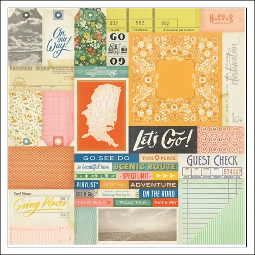Crate Paper Paper Sheet Road Map Open Road Collection