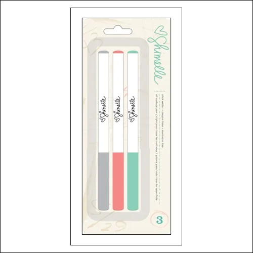 American Crafts Precision Pen Set Shimelle Collection