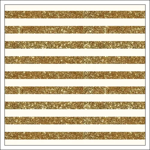 Pebbles Specialty Cardstock Paper Cream With Glitter Stripe Home-Made Collection by Jen Hadfield