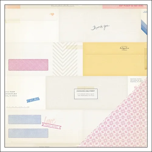 Crate Paper Cardstock Paper Enclosed Notes and Things Collection